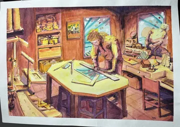 Sin título, PER-002. Obra sobre papel.