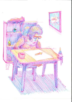 Sin título, PER-036. Obra sobre papel.