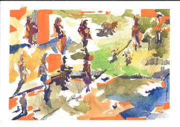 Sin título, PER-041. Obra sobre papel.