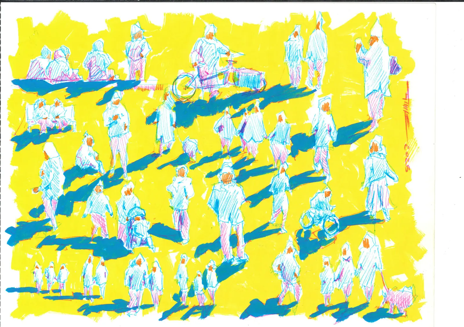 Sin título, PER-043. Obra sobre papel, .