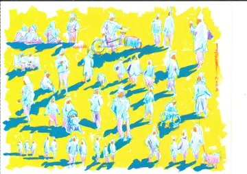 Sin título, PER-043. Obra sobre papel.
