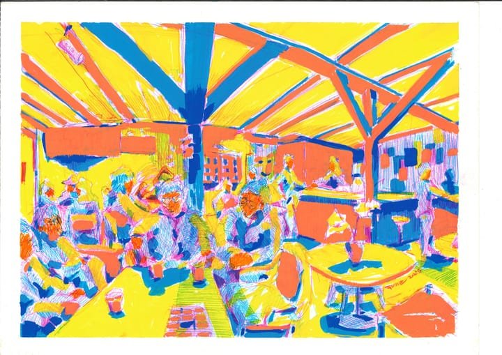 Sin título, PER-047. Obra sobre papel, 29,7 × 21 cm.
