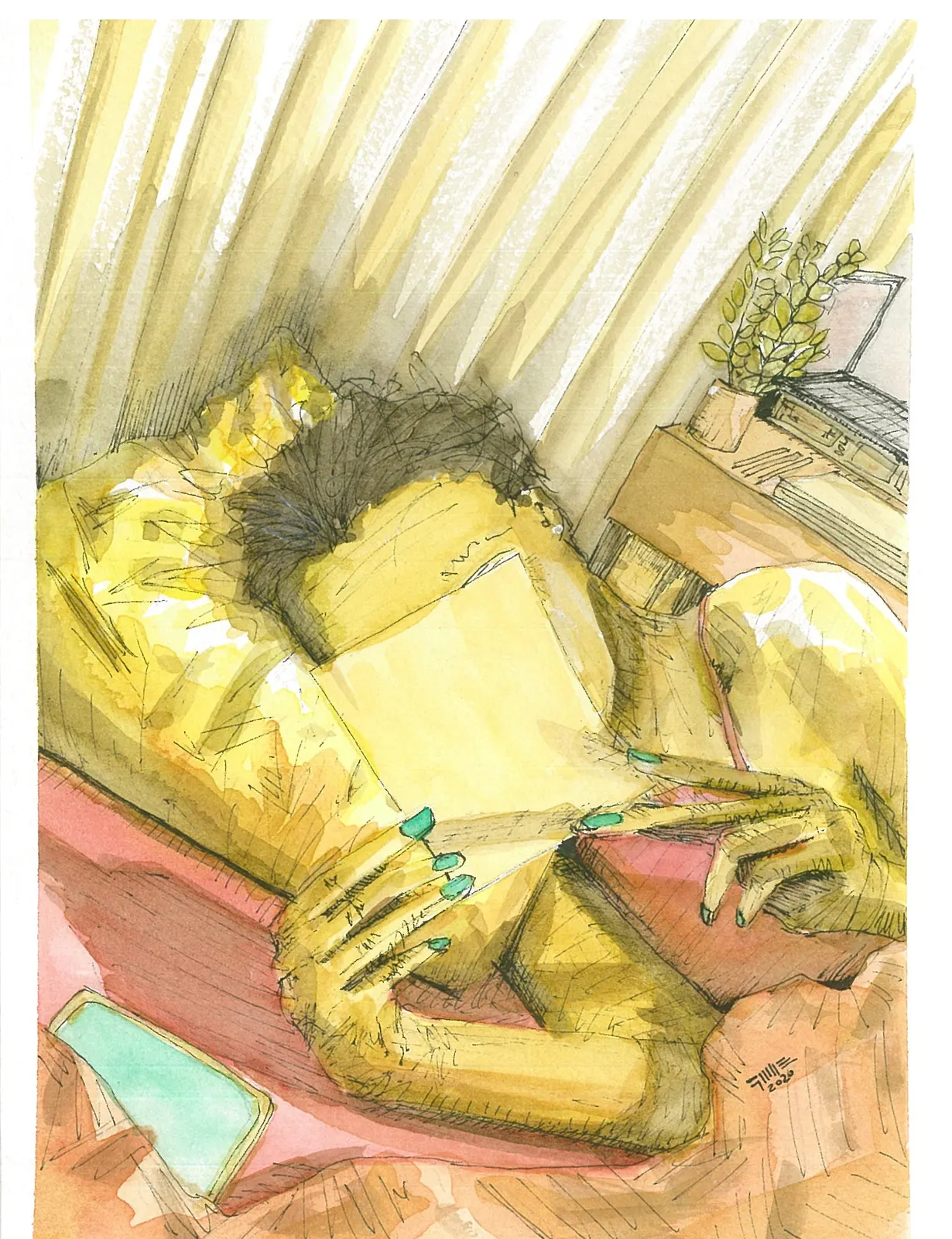 Sin título, VAR-005. Obra sobre papel, .
