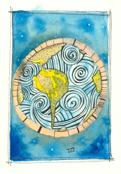 Sin título, VAR-016. Obra sobre papel.