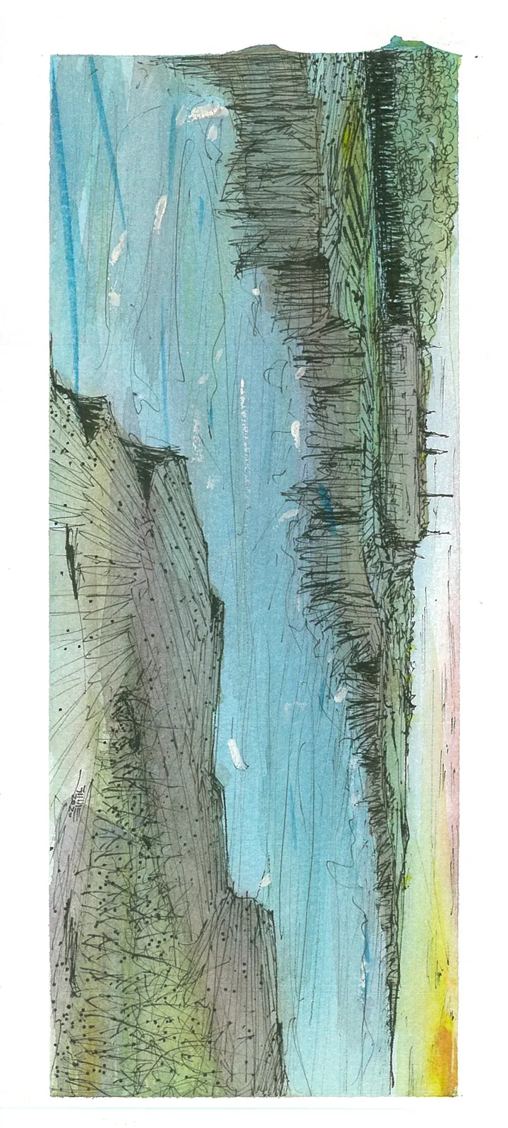 Sin título, VAR-018. Obra sobre papel, .