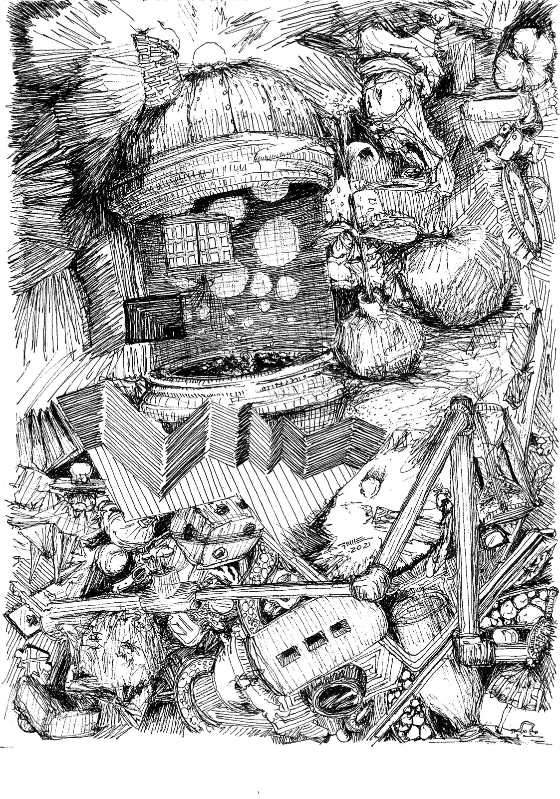 Sin título, VAR-019. Obra sobre papel, .