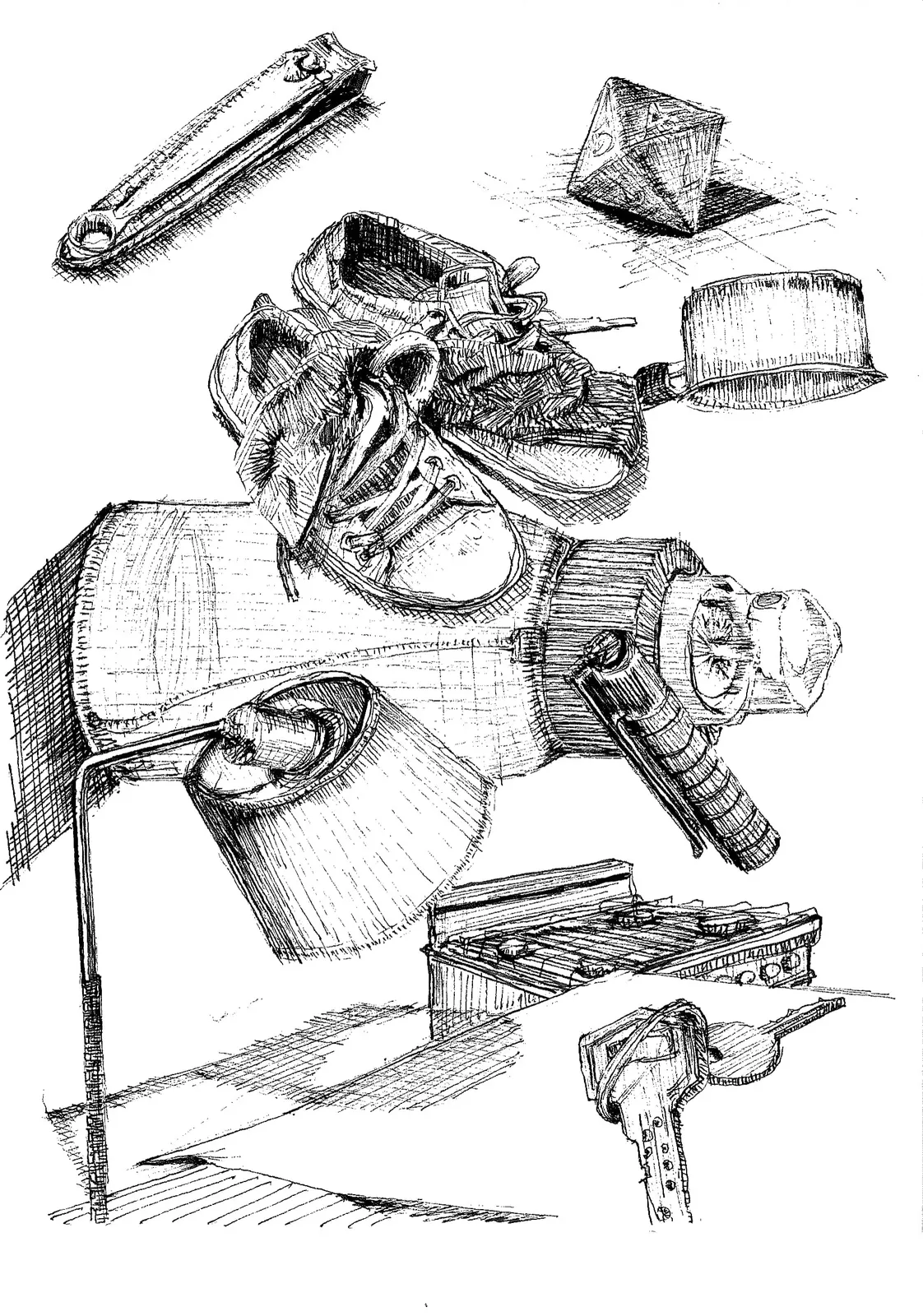 Sin título, VAR-020. Obra sobre papel, .