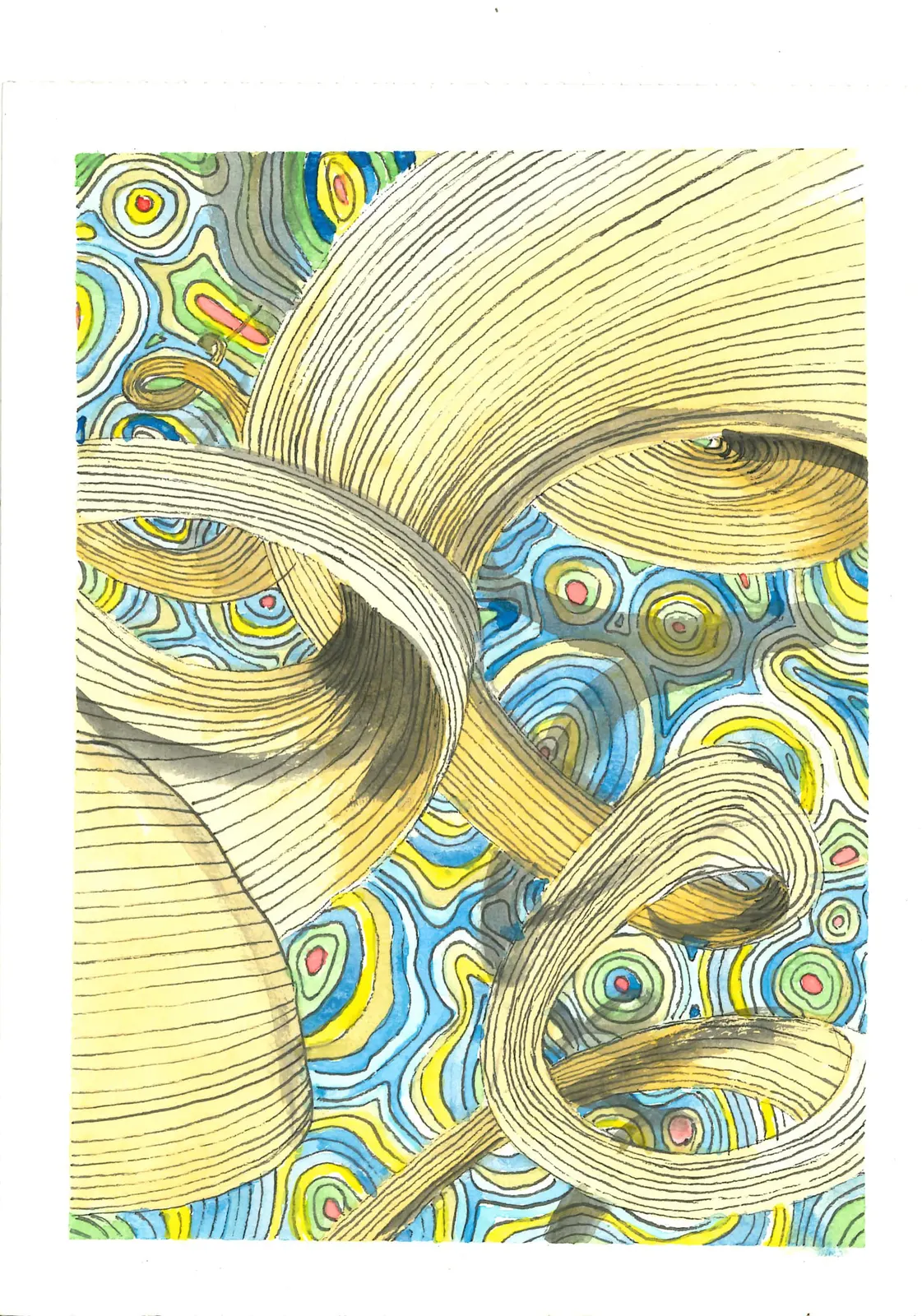 Sin título, VAR-024. Obra sobre papel, .