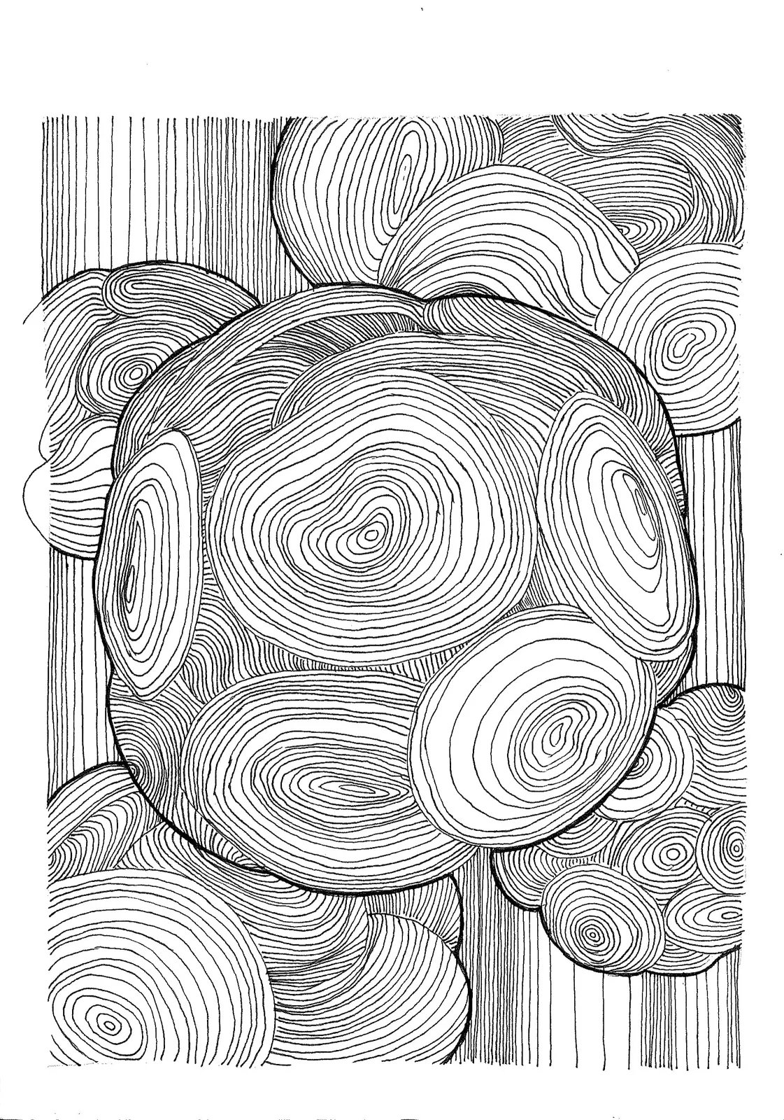 Sin título, VAR-025. Obra sobre papel, .