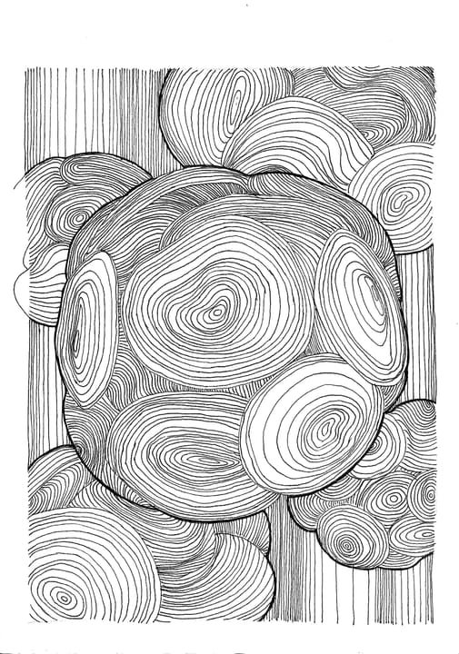 Sin título, VAR-025. Obra sobre papel, .
