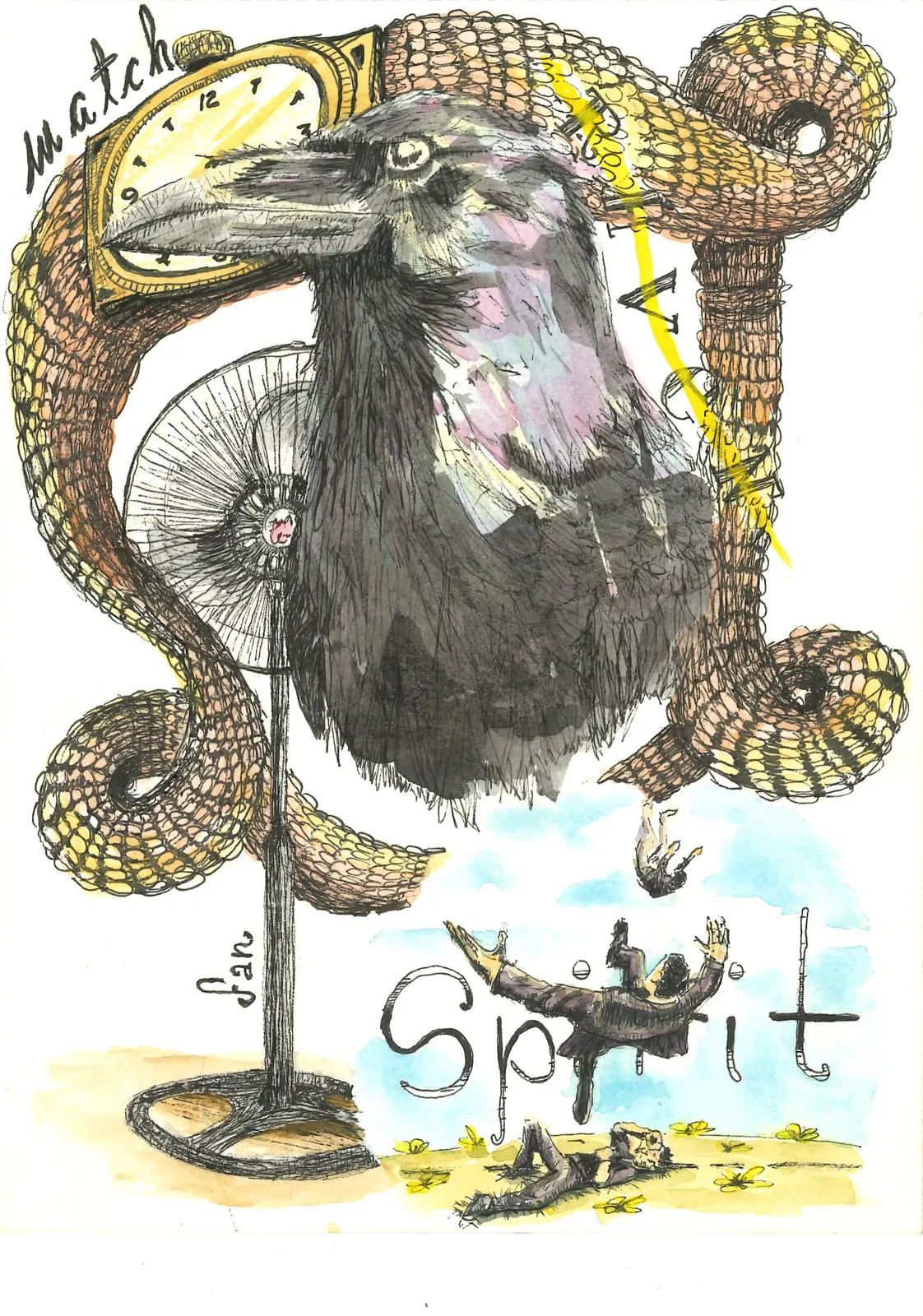 Sin título, VAR-029. Obra sobre papel, ≈ 15 × 19,5 cm.