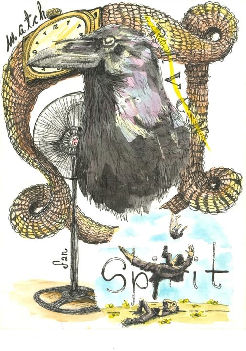 Sin título, VAR-029. Obra sobre papel, ≈ 15 × 19,5 cm.