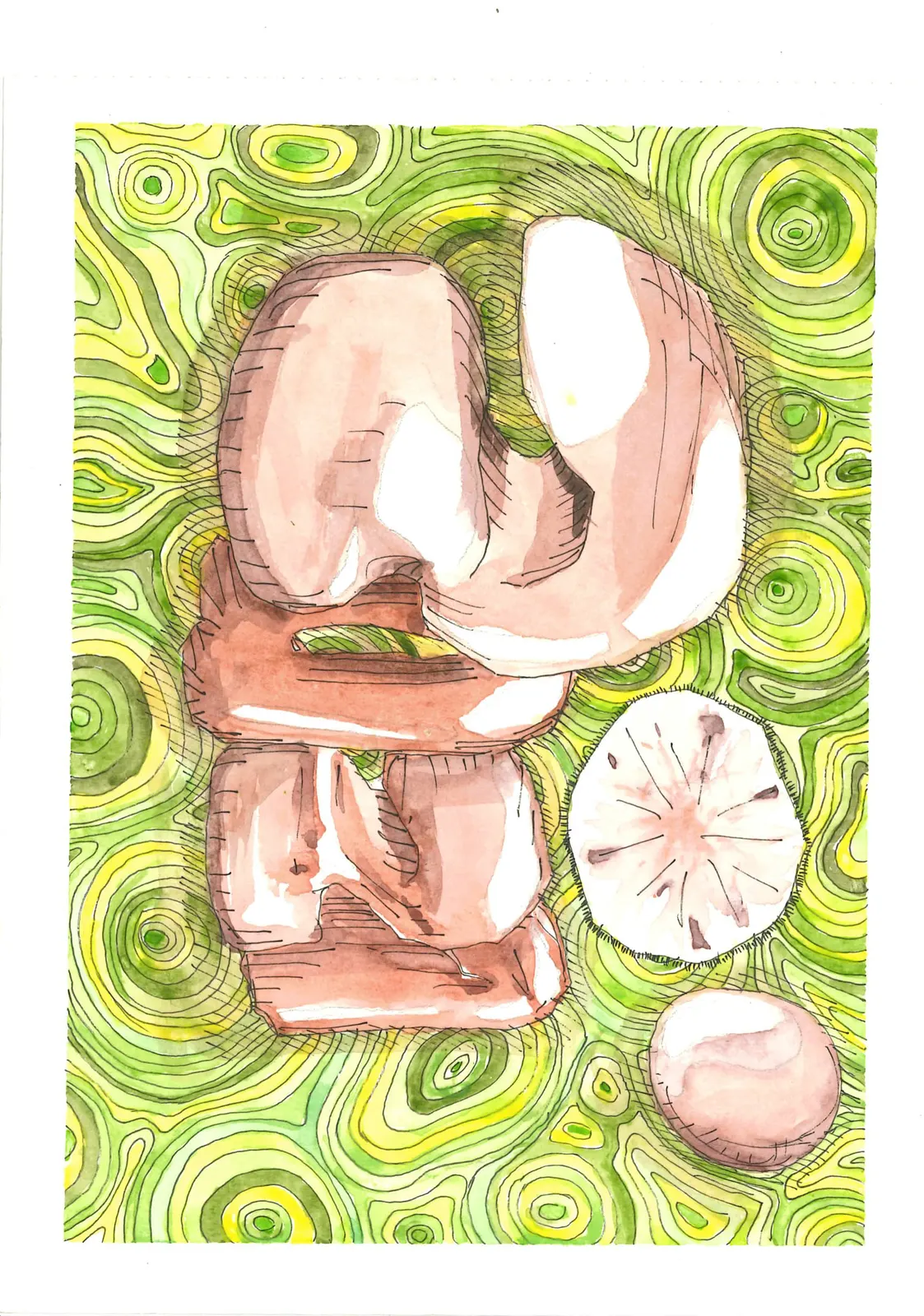 Sin título, VAR-035. Obra sobre papel, .